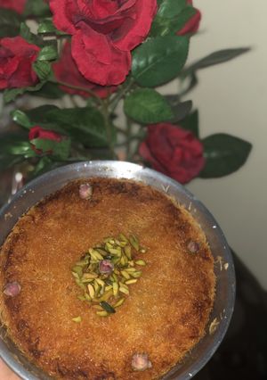 صورة لوصفة كنافة بين نارين 🔥💙