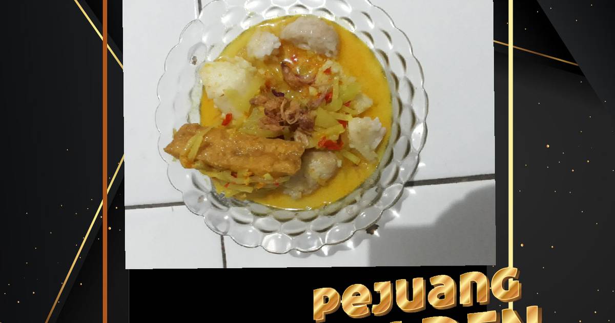 Resep Lontong Sayur Labu Siam Oleh Ratihang Cookpad