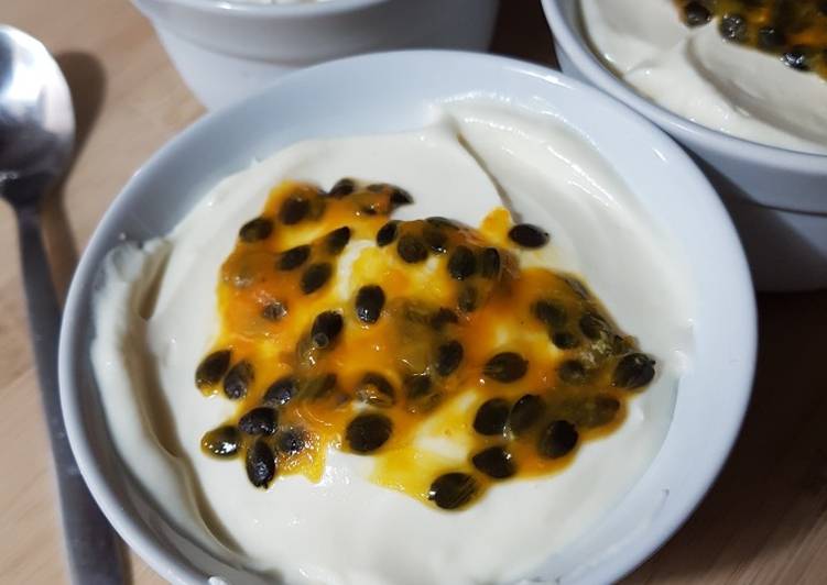 Simple Way to Make Homemade Passionfruit Mousse