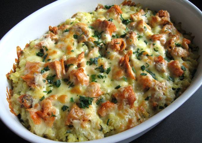 Curry Flavoured Salmon Doria