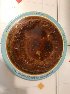 Una foto de Quesillo con leche condensada
