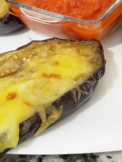 صورة لوصفة باذنجان مشوي في الفرن 🍆