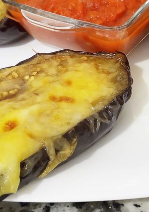 صورة لوصفة باذنجان مشوي في الفرن 🍆