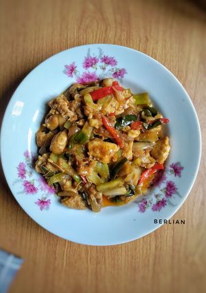Foto resep Ayam asam manis pedas