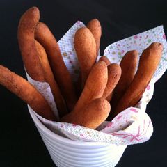 A picture of My Mother’s Stick Doughnuts.