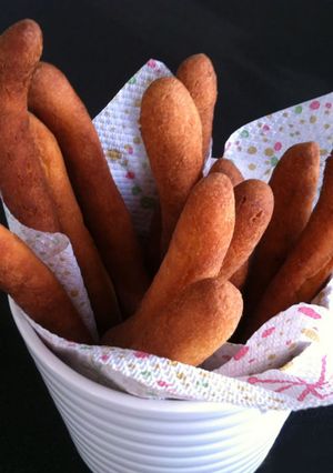 A picture of My Mother’s Stick Doughnuts.
