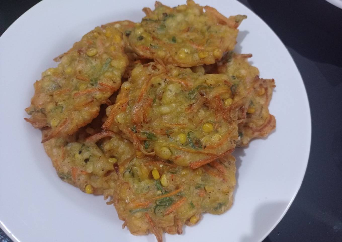 Bakwan Jagung dan Wortel