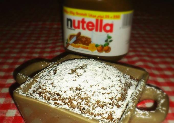 Mini moelleux au nutella ☕