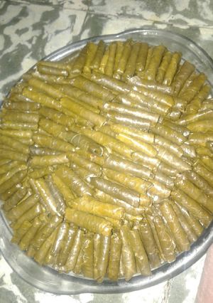 صورة لوصفة ورق عنب 😍😍😍