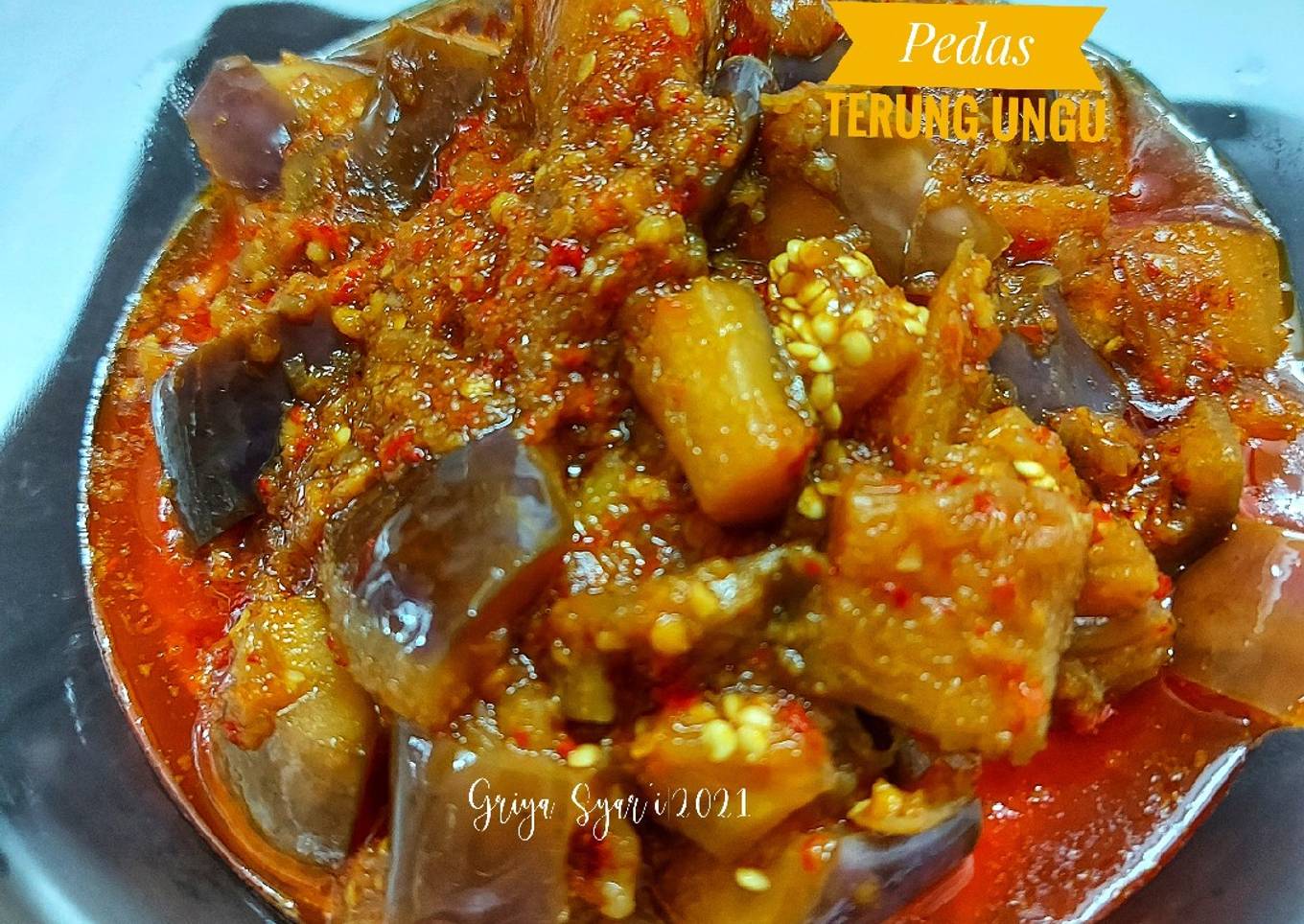 Tumis Pedas Terung Ungu
