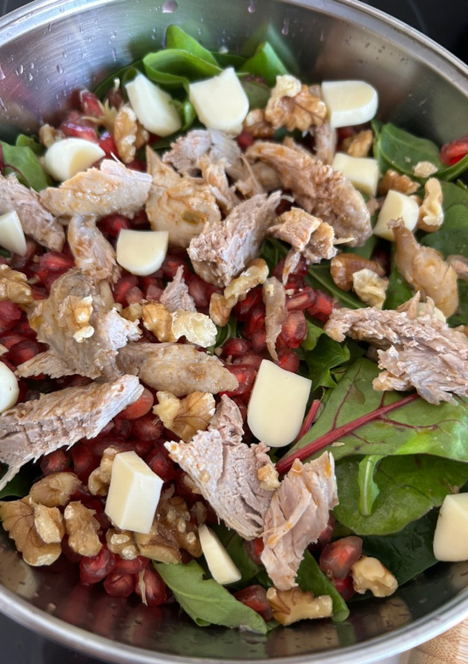 Una foto de Ensalada de codorniz en escabeche