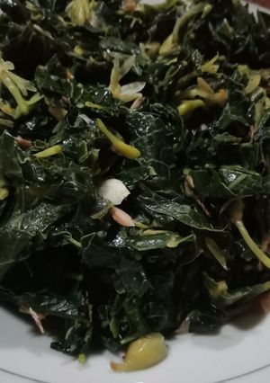 Foto resep Oseng pindang daun bunga pepaya