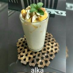 A picture of Bottle gourd shake.