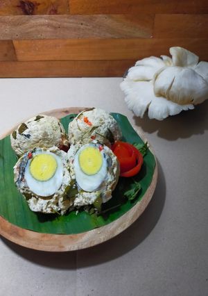 Foto resep Bola-Bola Pepes Tahu Jamur