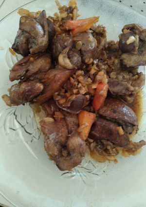 Foto resep Bistik ayam (hati ayam)