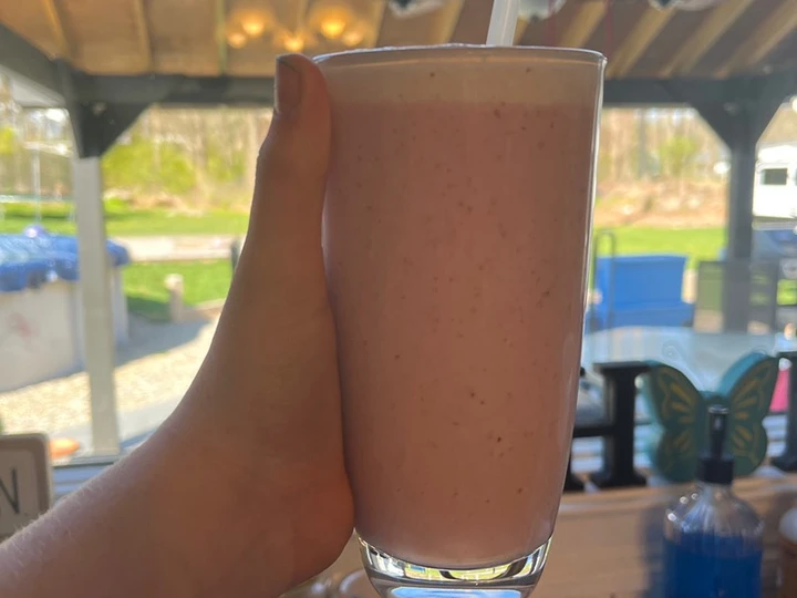 Recipe Strawberry smoothie the Awesome  You can take Joss in your mouth