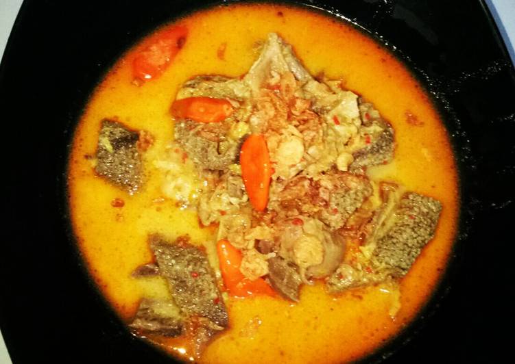 Gulai babat keto, praktisss