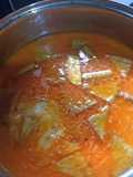 Santan Ikan Layang dengan Tahu