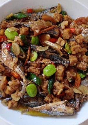 Foto resep Oseng Ikan Asin Klothok Pete