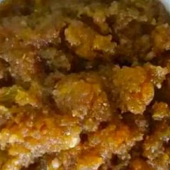 A picture of Bread halwa.