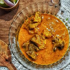 A picture of Kosha Mangsho.