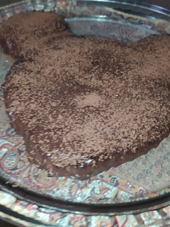 عکسی از دستور پودینگ شکلاتی