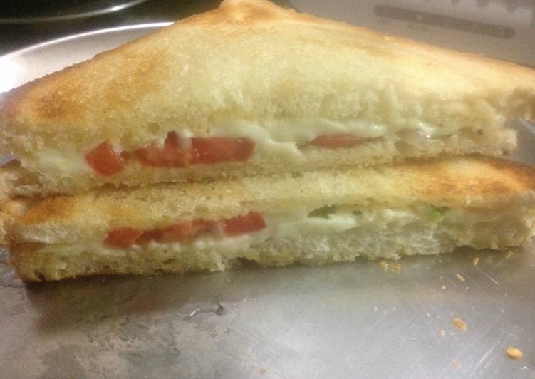 Grilled Veg Cheese sandwich