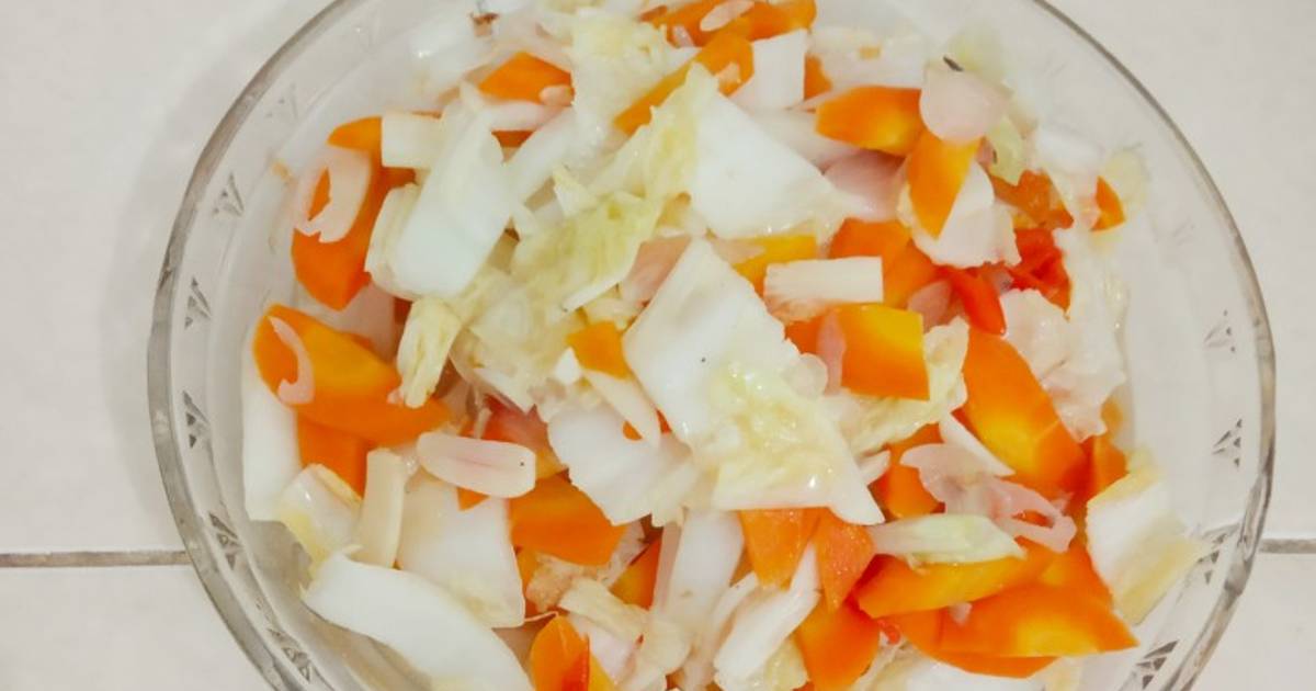 Resep Tumis Sawi Putih Mix Wortel Oleh Ra Laksitoresmi Indriati A Md