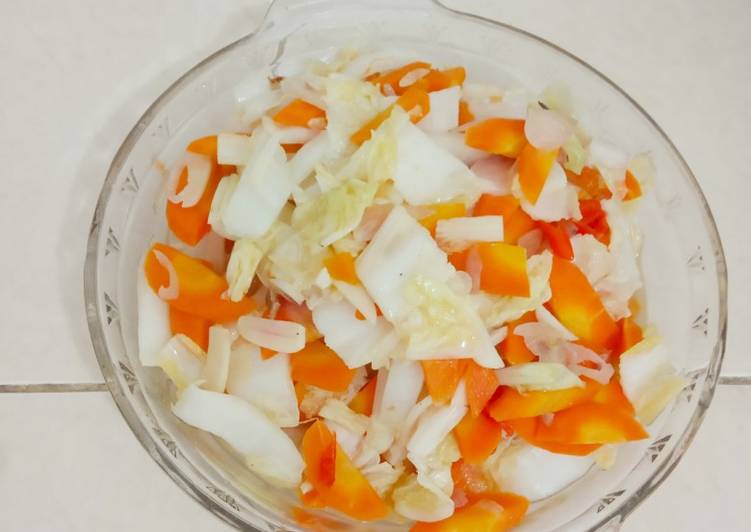 Tumis Sawi Putih Mix Wortel 💝
