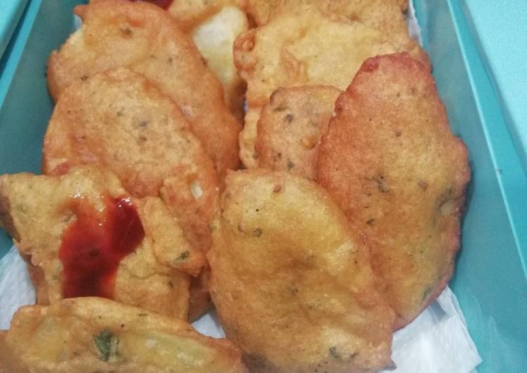 Kurkure Potato Fritters