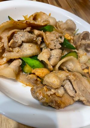 豬五花炒小黃瓜-快速家常菜料理 的食譜成品照片