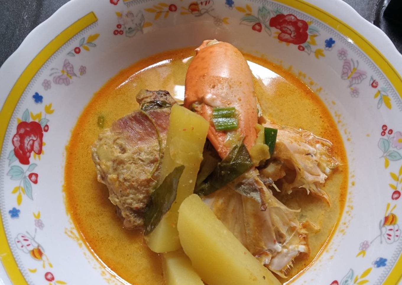 Resep Kare kepiting dan ayam, Sempurna