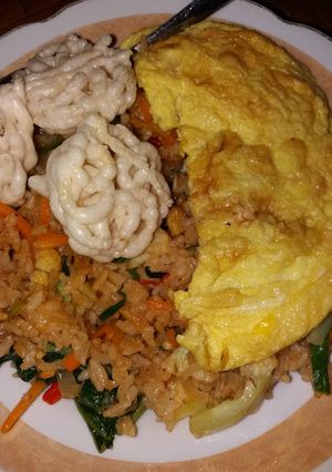 Foto resep Nasi goreng sayur
