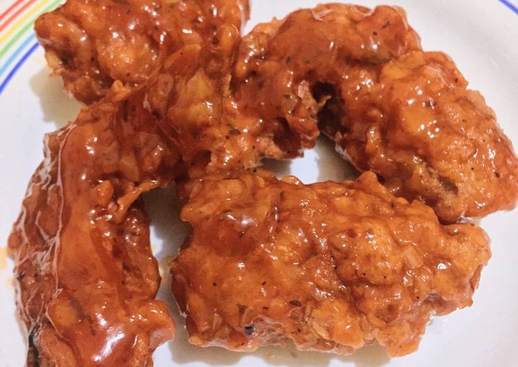 BBQ Crispy Wings