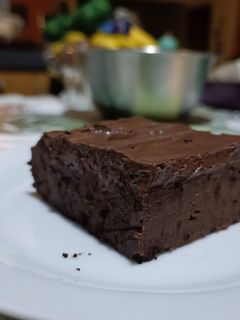 Φωτογραφία της συνταγής Vegan Σοκολατένια Fudge Brownies χωρίς ζάχαρη