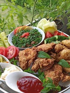 صورة لوصفة دجاج مقرمش