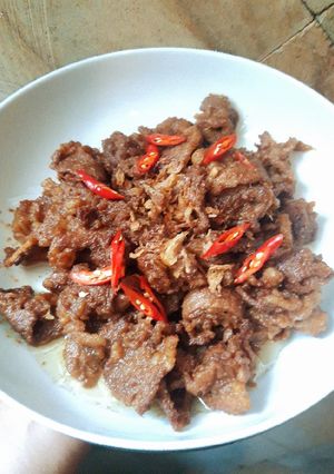 Foto resep Tumis Daging Bumbu Maranggi