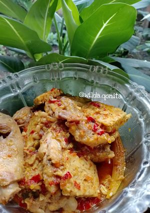Foto resep Ayam Rica-Rica Tempe Pedas Manis