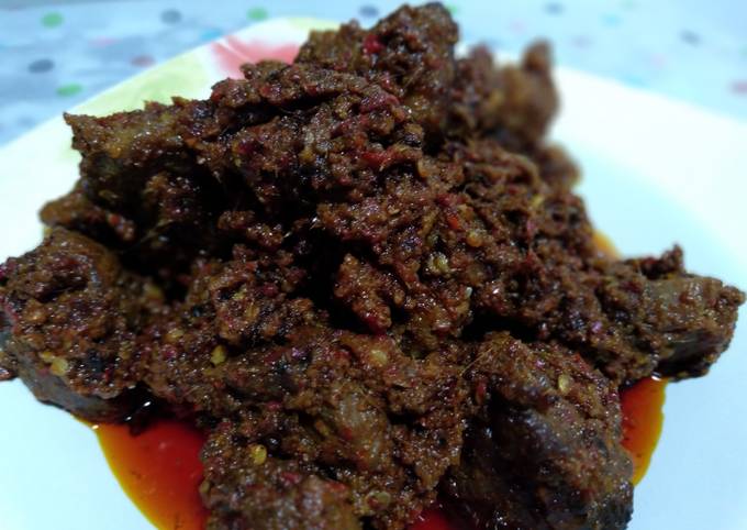 Rendang daging