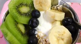 Hình ảnh món Yogurt yến mạch trái cây