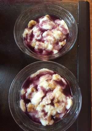 Foto resep Bongko roti pisang saus burberry 
