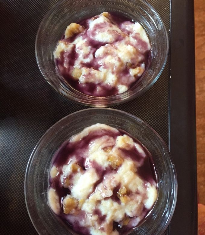 Foto resep Bongko roti pisang saus burberry