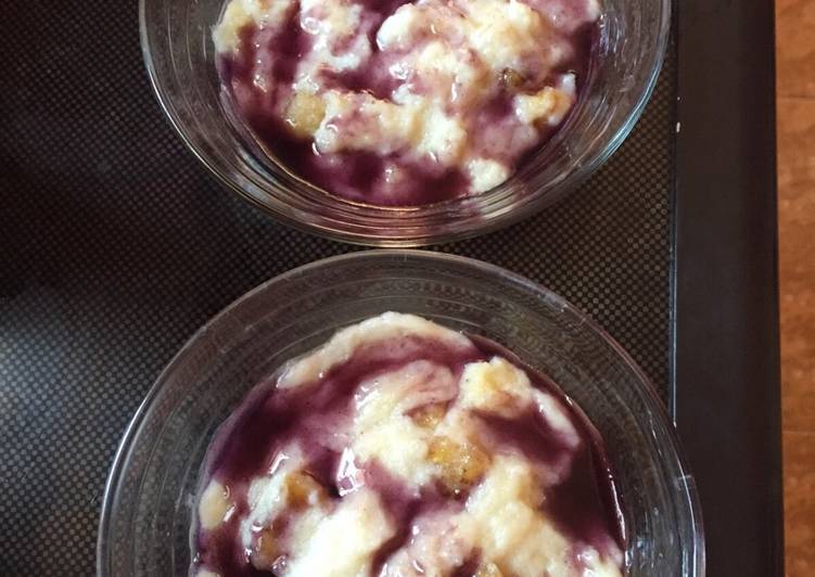 Resep Bongko roti pisang saus burberry, Lezat Sekali