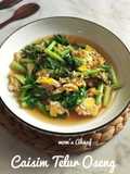 Caisim telur oseng