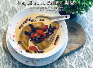 Gambar Susu Kurma Labu Delima (ala Pengat)