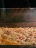 Focaccia de Bacon e Azeitonas