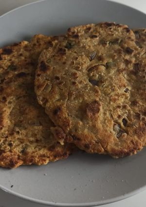 A picture of Basen ki Roti.