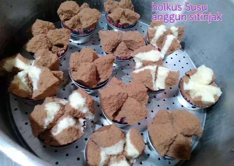 Bolu kukus mekar susu part 1