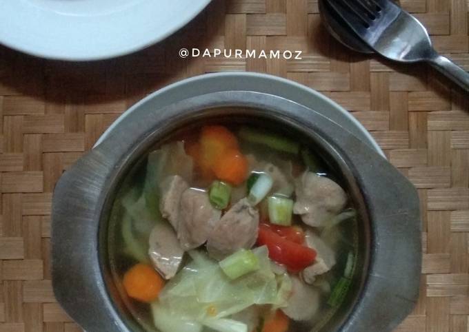 Resep Sayur Sop Bakso Oleh Lina Subrata Cookpad