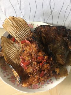 Foto resep Gurame Bakar Pedas